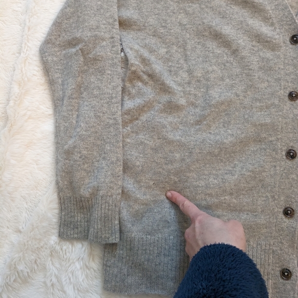 Reformation Oversized Recycled Cashmere Cardigan Sweater Women's Small - Picture 6 of 11